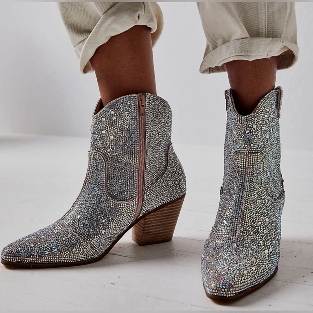 Free People Party Favor Western Boots - Picture 2 of 6
